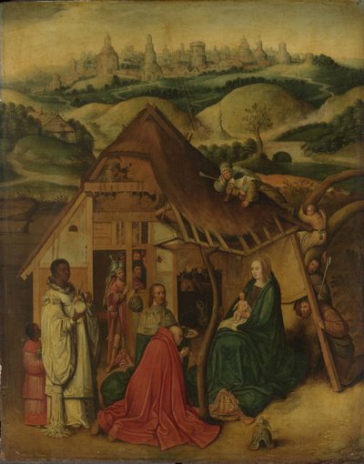 Die Anbetung der Könige von Hieronymus Bosch